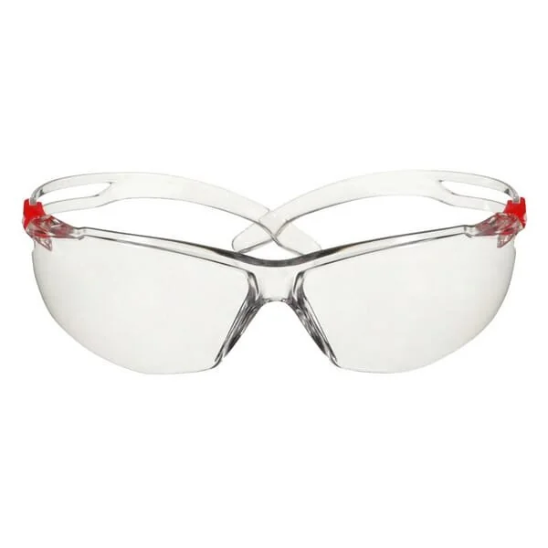3M - SF501SGAFRED - Safety Glasses SecureFit SF500 Clear Lens