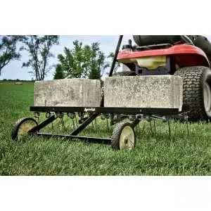 Agri Fab - 450294 - Scarifying Rake, Drawn 100cm