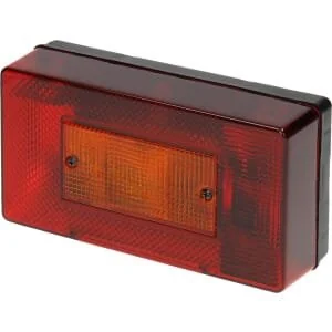 AJ BA - LA31005 - Rear Light LH Rectangular, Red/Amber, Bolt On