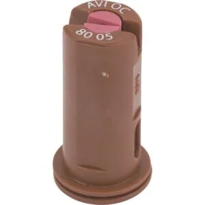 Albuz - AVIOC8005 - Air Injection Off-Centre Nozzle AVI OC 80° 5 Brown Ceramic