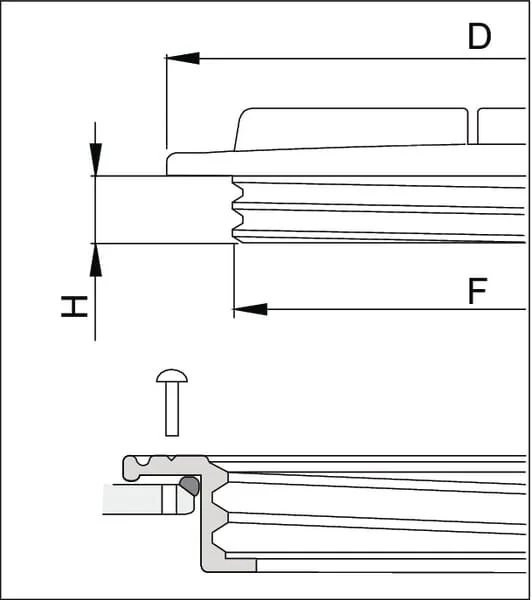 Arag - 3512180 - Tank Cap+Assembly Ring Flat