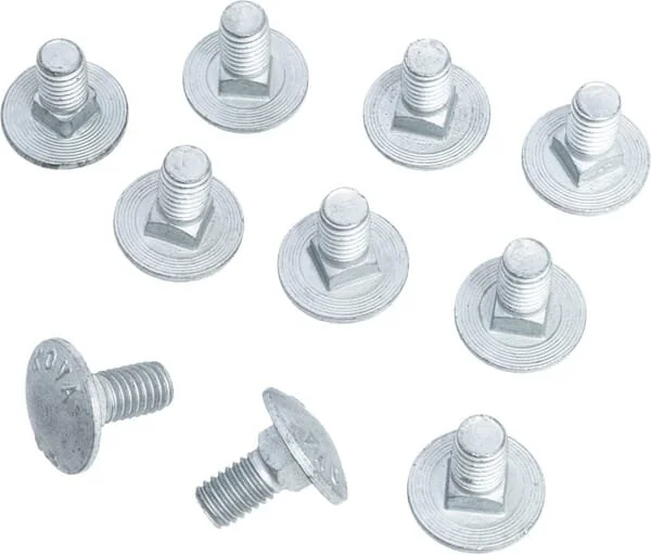 As Motor - G07827018 - Mushroom Head Square Neck Bolt (10x)