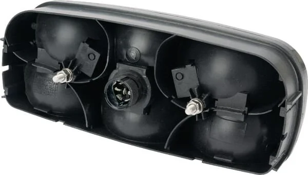 Aspöck - 252400507 - Rear Light RH Rectangular, Red/Transparent/Amber, Bolt On, Ecopoint I