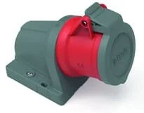 Bals - 0110624 - CEE Wall Socket 16A 5P IP44 QC IQ 92x94