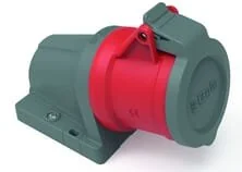 Bals - 0110635 - CEE Wall Socket 32A 5P IP44 QC IQ 92x94