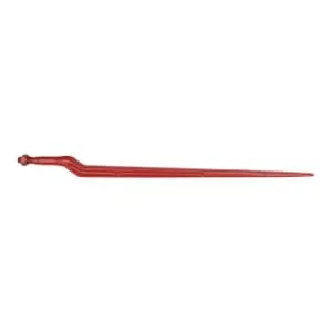 Battista Porteri - 5196512311 - Silage Tine, Cranked: 32mm Double T Section 38x880mm, Flattened Tip With mm Nut, Red