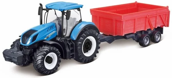 Bburago - 1831658 - New Holland T7.315 With Tipping Trailer