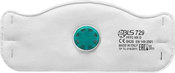 BLS - 8006225 - Mask, 729, FFP2 Valved