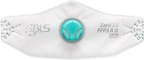 BLS - 8101075 - Dust Mask Zer033 M/L FFP3 RD 10pcs