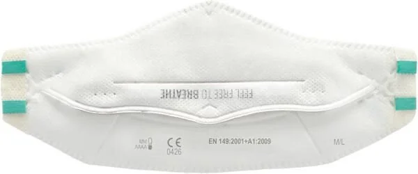 BLS - 8101075 - Dust Mask Zer033 M/L FFP3 RD 10pcs