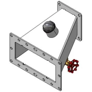 Bomik - 51030010 - Pump Connection Flange 300 Suction Side