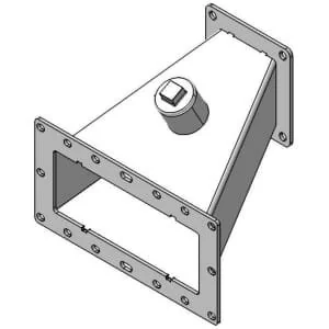 Bomik - 51030020 - Pump Connection Flange 300 Pressure Side