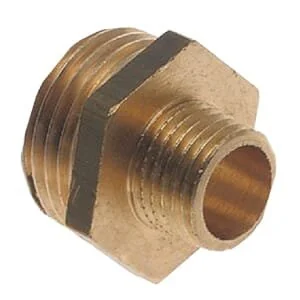 Bonfix - 80551 - Brass Nipple 2xM 3/4 Inches X 3/8 Inches