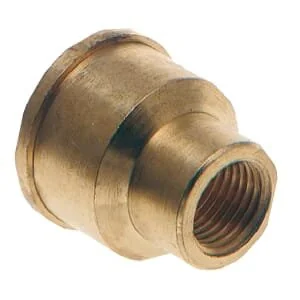 Bonfix - 80770 - Brass Reducer 2xF 1 inches x 1/2 inches