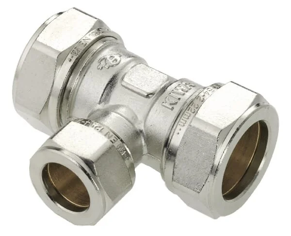 Bonfix - 82505AN - Reducing T Piece Nickel
