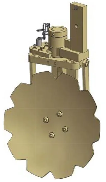 Braun - 40006340 - Disc Plough With Angle Adjustment RH/LH