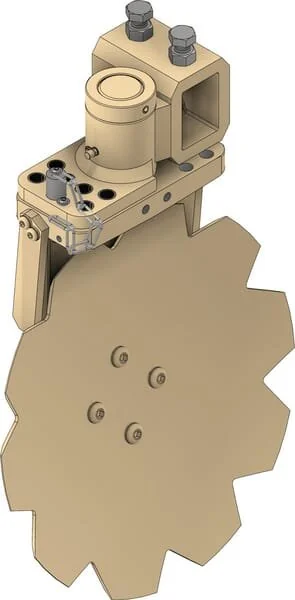Braun - 40006357 - Disc Plough With Angle Adjustment And LUV Bracket RH