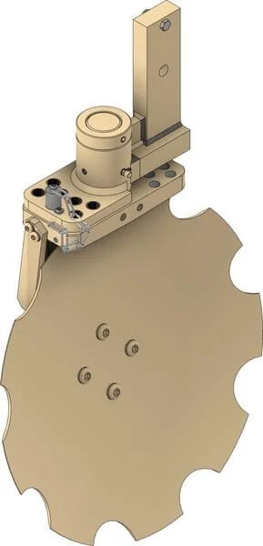 Braun - 40006366 - Disc Plough With Angle Adjustment RH/LH