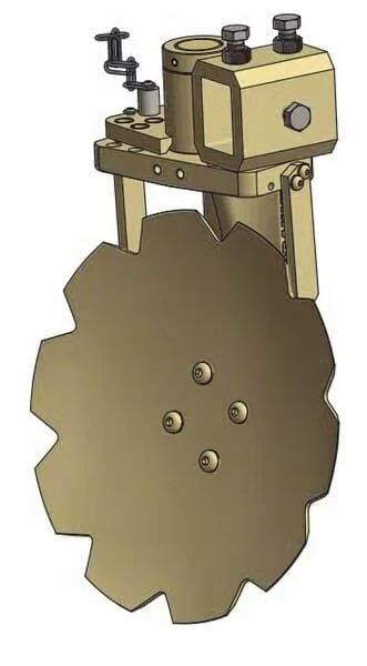 Braun - 40006370 - Disc Plough With Angle Adjustment And LUV Bracket RH