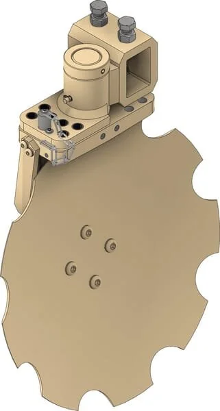 Braun - 40006370 - Disc Plough With Angle Adjustment And LUV Bracket RH