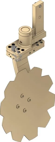 Braun - 40006400 - Disc Plough With Dual Angle Adjustment RH
