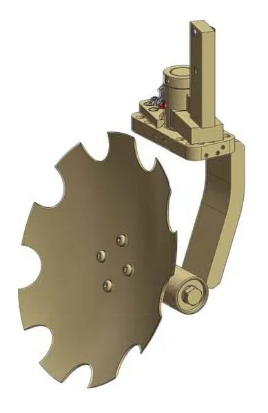 Braun - 40006400 - Disc Plough With Dual Angle Adjustment RH