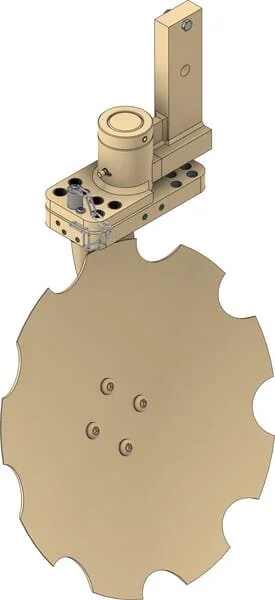 Braun - 40006439 - Disc Plough With Dual Angle Adjustment RH