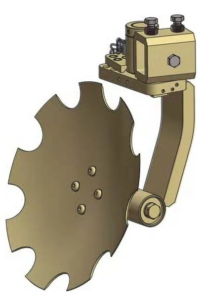 Braun - 40006451 - Disc Plough With Dual Angle Adjustment And LUV Bracket RH