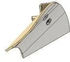 Braun - 40013656 - Plough Body RH