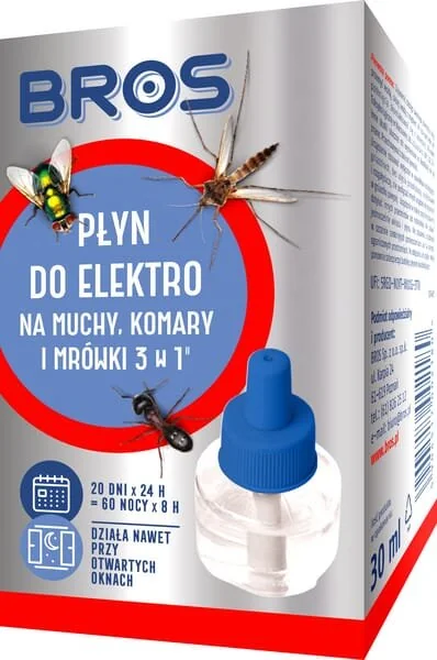 Bros - 1594119 - Liquid Refill For Fly, Mosquito And Ant Plug-In Vaporizer