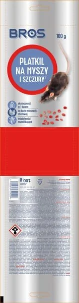 Bros - 15941963 - Mouse And Rat Killer Grain, 100g - Doypack