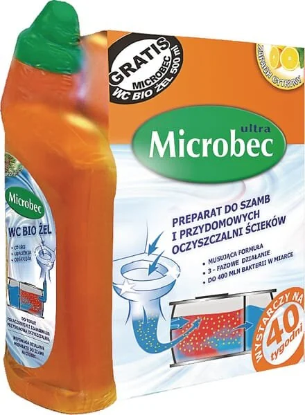 Bros - 1705BIO020100 - Preparation For Septic Tanks And Waste Water Treatment Plants, "Microbec", 1kg