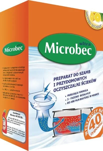 Bros - 1705BIO020100 - Preparation For Septic Tanks And Waste Water Treatment Plants, "Microbec", 1kg