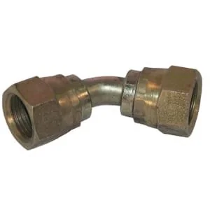 Burnett & Hillman - FF4508B - Swept Elbow F/F 1/2BSP 45°