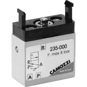 Camozzi - 234000 - Camozzi Mini Valve Switch 3/2-Way