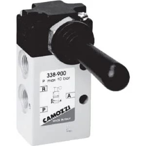 Camozzi - 338900 - Camozzi 3/2 Valve, Lever Operated