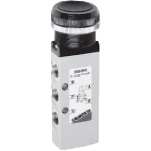 Camozzi - 358897 - Camozzi Valve 5/2-Way Push Button