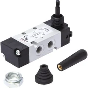 Camozzi - 378900 - Camozzi Valve 5/3-Way Lever Operated