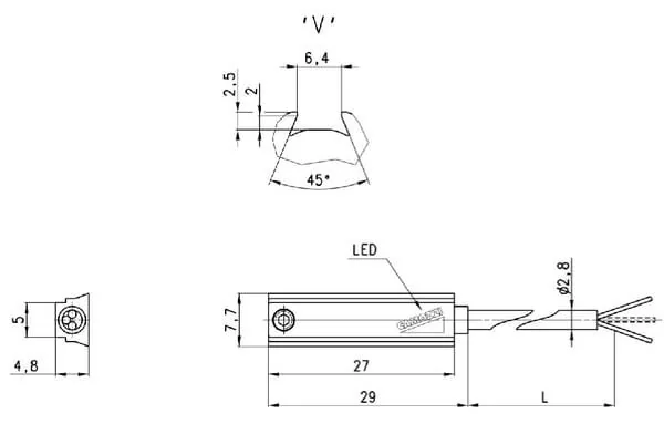 Camozzi - CSV220 - Camozzi Sensor