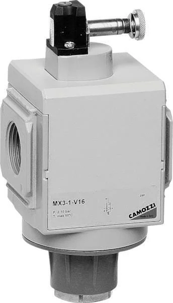 Camozzi - MX212V16 - Camozzi 3/2-Way Shut-Off Valve