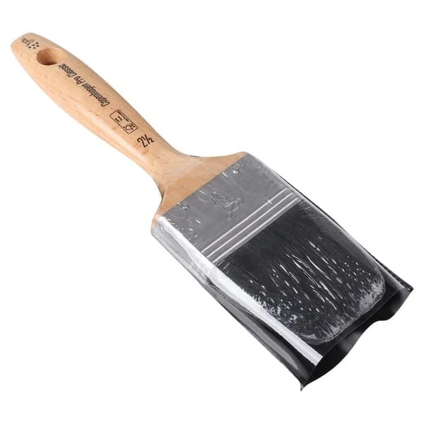 Copenhagen Pro - 2320225 - Classic Flat Paintbrush V Star, Black Pigshair 65mm