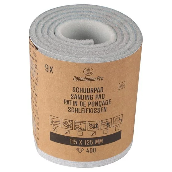 Copenhagen Pro - 2351201 - Sanding Pad K400 115x125mm (9x)