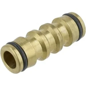 Daye - 1731128016 - Hose Connector 2-Way Male - Brass, DY8016C