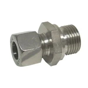 Dicsa - GEV10LR18WDRVS - Screw Con. 10L R 1/8 WD St Stl