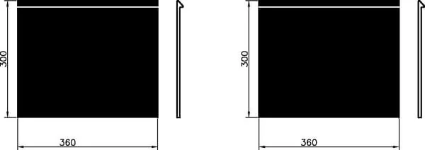 Domar - DL655078 - Trailer Splash-Guard 360x300mm