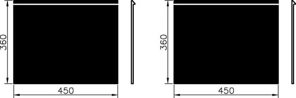 Domar - DL6555132 - Trailer Splash-Guard 450x360mm