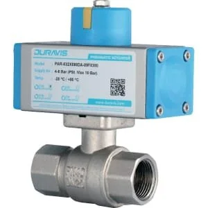 Duravis - BLV020DA - Duravis Pneumatically Actuated Ball Valve 3/4" d.w