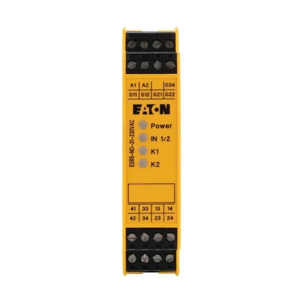 Eaton - ESR5NO31230VAC - Safety Relay, 1 Channel