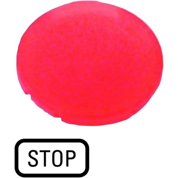 Eaton - M22XDLRGB0 - Button Lense Red Stop