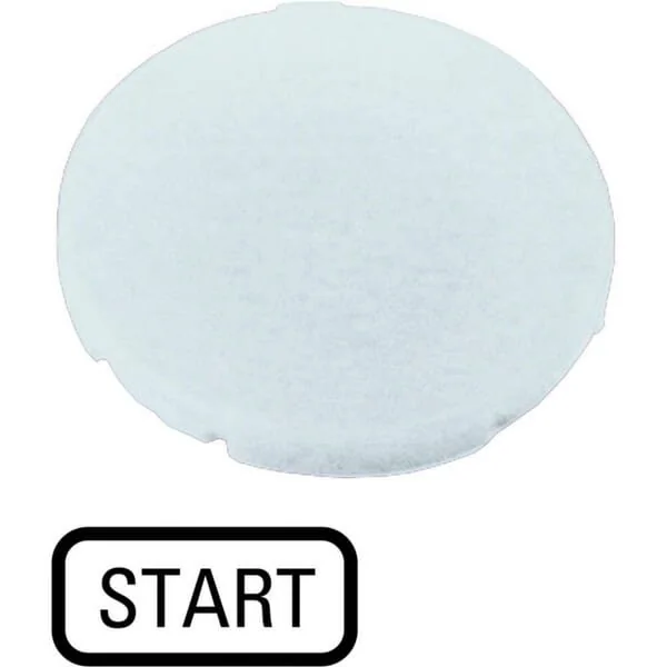 Eaton - M22XDWGB1 - Button Plate White "Start"